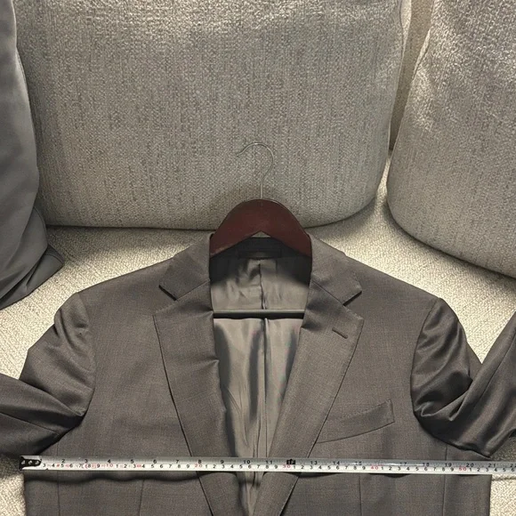 Ermenegildo Zegna charcoal blazer - IT 50R